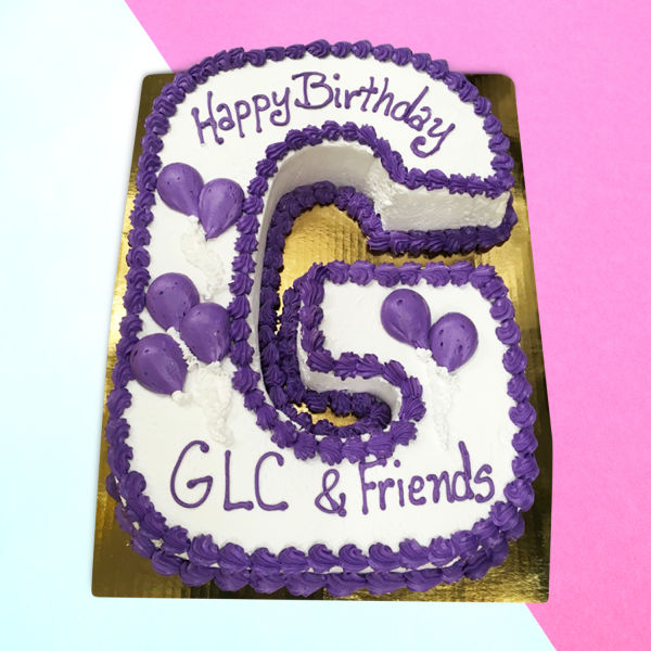 Letter cake